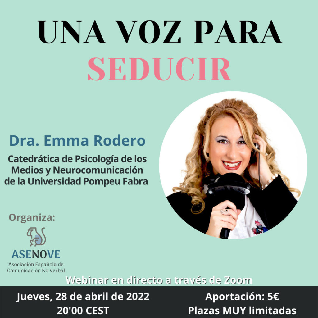 Webinar Dra. Emma Rodero